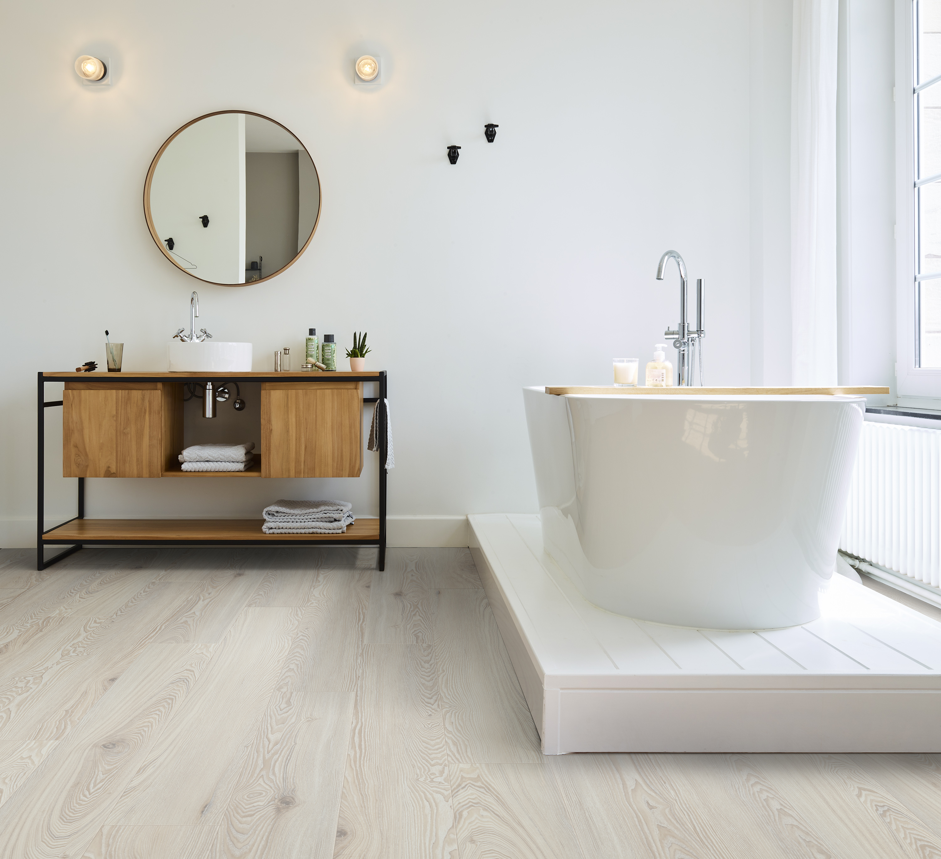 COREtec® Rigid Klick-Vinyl 'Minnesota Ash 03' - The Essentials - 50 LVPE 2103