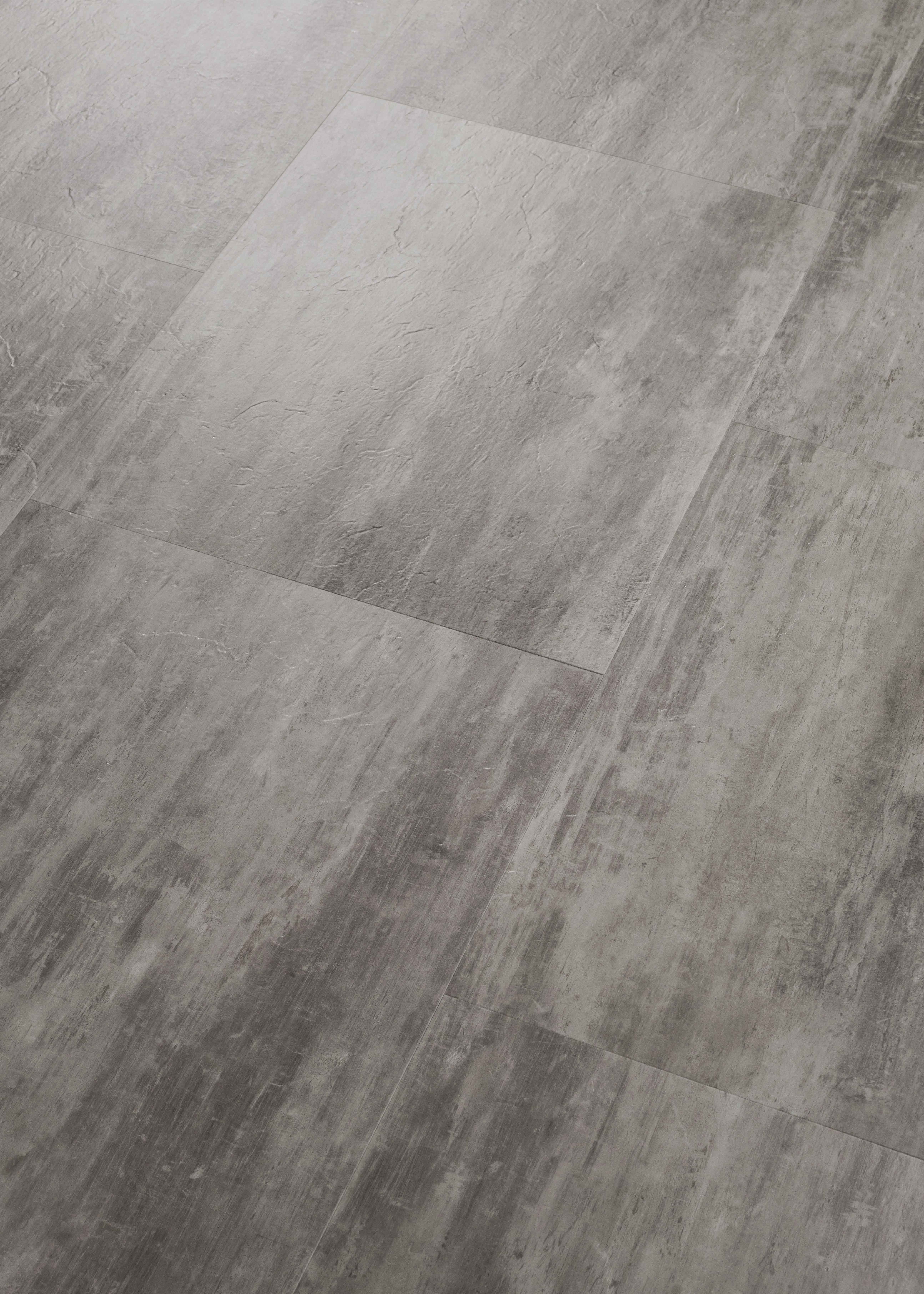 COREtec® Rigid Klick-Vinyl 'Weathered Concrete 03' - The Essentials - 50 LVT 1803