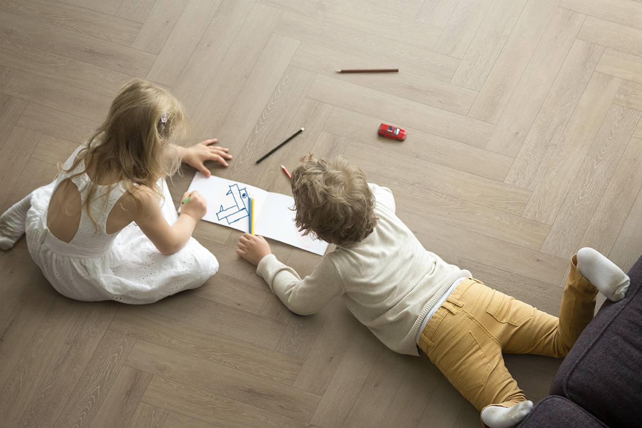 COREtec® Rigid Klick-Vinyl 'Lumber' - Naturals HB Series - 50 LVPEH 804